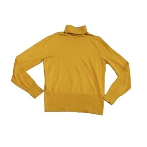 Apt. 9 Womens Top Sz L Turtleneck Carmel Layering Basic Knit Soft Cozy Fall